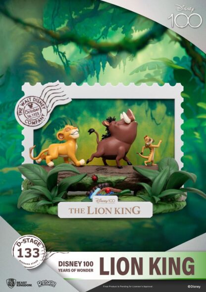 Disney Years Wonder D-stage PVC Diorama Lion King