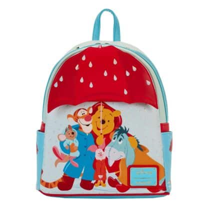Disney Loungefly Backpack Winnie Pooh Friends Rainy Day