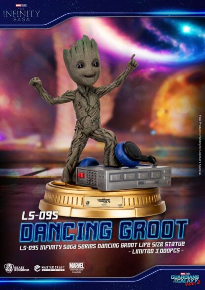 Guardians Galaxy Life-size statue Dancing Groot Exclusive