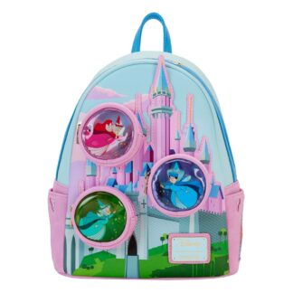 Disney Loungefly Backpack Rugzak Stained Glass castle Sleeping Beauty