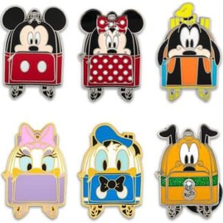 Disney Loungefly Enamel Pin Sensational Six Character Backpack