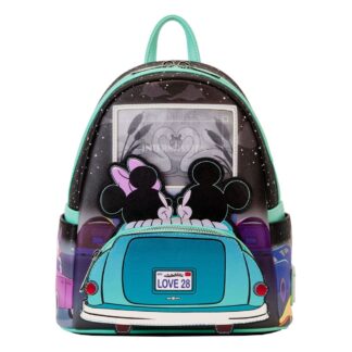 Disney Loungefly Backpack Rugzak Minnie Mickey Date Night Drive-In