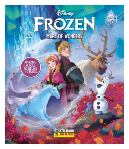 Frozen Maps Wonder Sticker Collection Album
