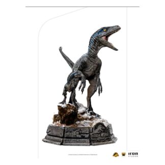 Jurassic World Dominion Deluxe art scale statue Blue Beta
