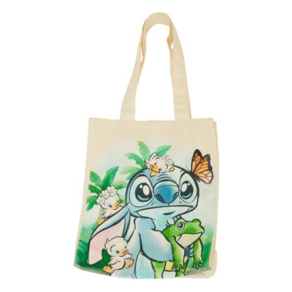 Loungefly Canvas tote bag Lilo Stitch Springtime