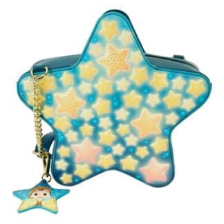 Disney Loungefly Passport Bag Figural Luna Glow Star