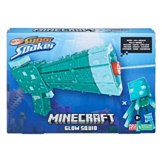 Minecraft Nerf Super SOaker Glow Squid Water Blaster