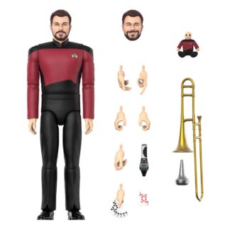 Next Generation Ultimates figure Commander Riker Star Trek